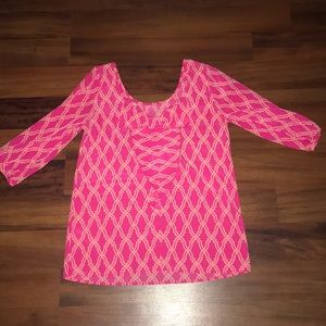 Pink 3/4 top